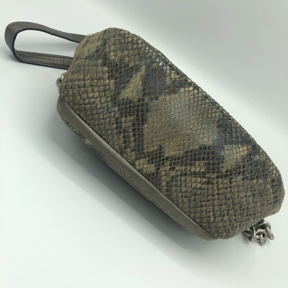 Coach Snakeskin Print Crossbody Purse - Picture 4 of 8